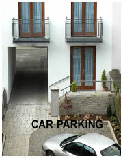 Free Car Parking in Courtyard